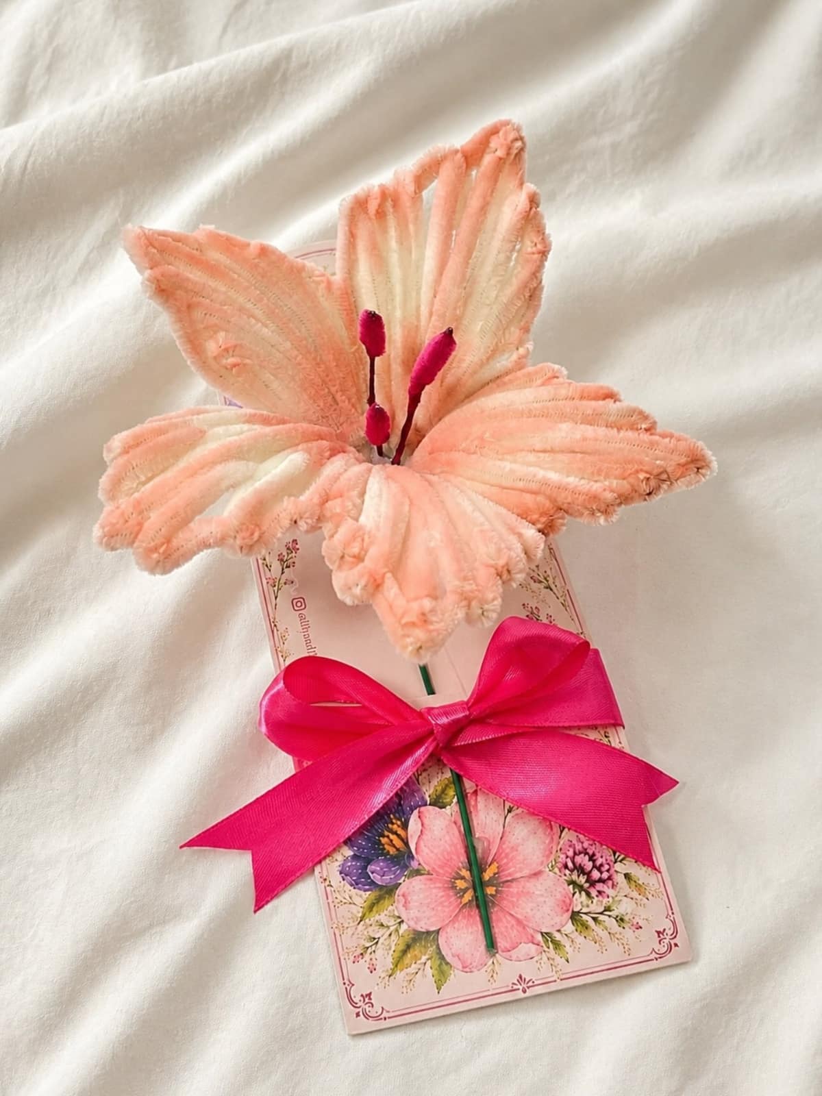 Single Tiger Lily Flower